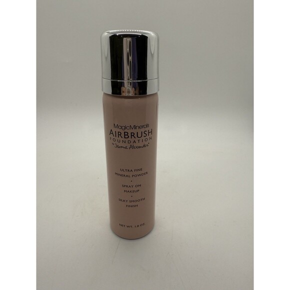Jerome Alexander Magic Minerals Air Brush Foundation Light Medium Silky Finish - Picture 1 of 6